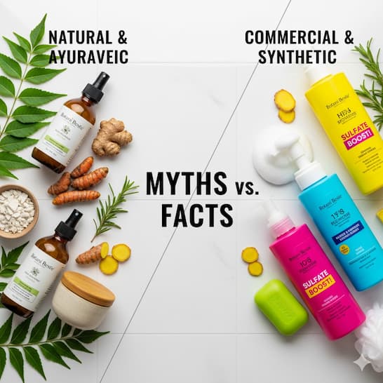 Myths vs Facts: The Honest Truth About Natural vs Commercial Beauty | Botani Bestie Blog